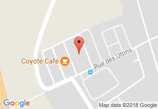 Plan de localisation de Bonzon Vitrerie Sàrl