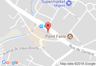 Plan de localisation de Margairaz et Fils SA