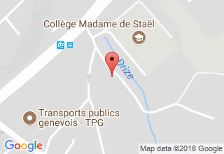 Plan de localisation de Drize