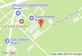 Plan de localisation de Giacom'Autos