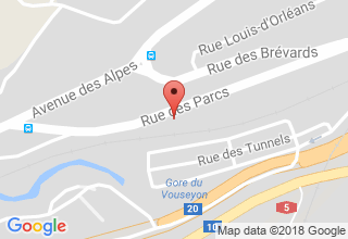 Plan de localisation de Mosset Claude