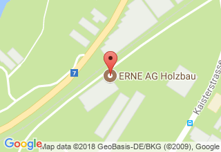 Plan de localisation de Erne AG Holzbau