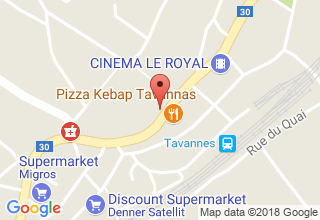 Plan de localisation de Da Nino