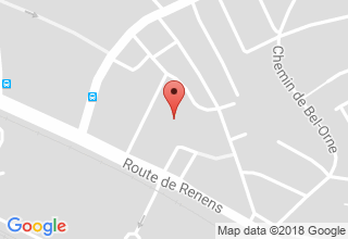 Plan de localisation de Décorizon Sàrl