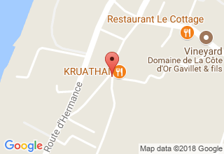 Plan de localisation de De Lafontaine Thierry