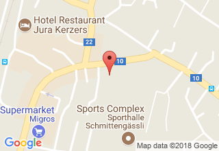 Plan de localisation de Blumen Bieri