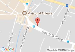 Plan de localisation de Au Petit Paradis