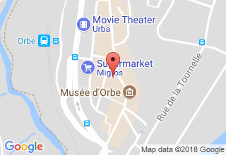 Plan de localisation de A la Fleur de Lotus