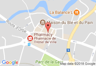 Plan de localisation de Au Pistyle