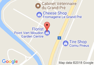 Plan de localisation de Point Vert SA