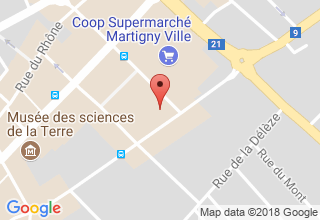 Plan de localisation de Nicolet Monnet Christiane c/o Monnet Luc