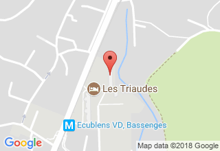 Plan de localisation de Maison des Triaudes