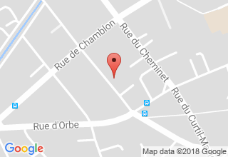 Plan de localisation de Fondation Petitmaître