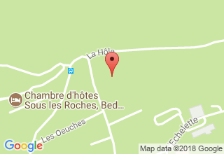 Plan de localisation de Les Roches
