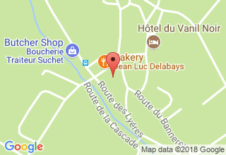 Plan de localisation de La Cabriolle SA