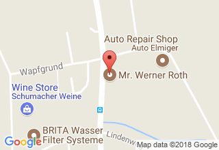 Plan de localisation de Roth Werner (-Kägi)