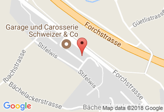 Plan de localisation de Baumann und Hons AG