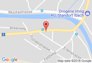 Plan de localisation de MUOTA Garage: entretien et réparation véhicule - garagiste GmbH