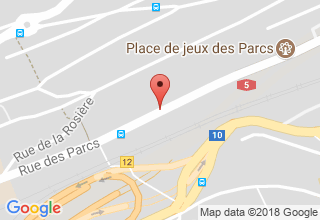 Plan de localisation de Colorama Knuchel Peinture SA