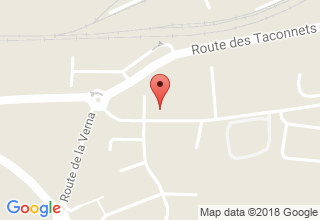 Plan de localisation de du Crochet réparations Sàrl