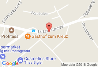 Plan de localisation de Hostettler René
