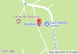 Plan de localisation de Bandieri Sàrl