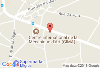 Plan de localisation de des Arolles