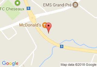 Plan de localisation de Autocorner J.-C. & C. Oberson SA