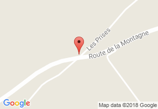 Plan de localisation de des Prises