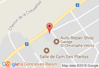 Plan de localisation de AD St-Christophe