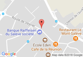 Plan de localisation de de Veyrier