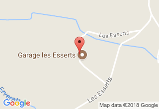 Plan de localisation de les Esserts