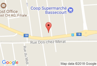 Plan de localisation de de l'Avenir