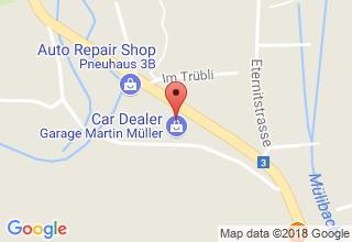 Plan de localisation de Garage Martin Müller AG
