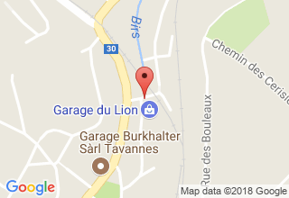 Plan de localisation de du Lion Sàrl