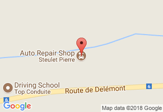Plan de localisation de Pierre Steulet SA