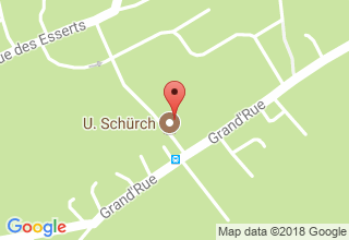 Plan de localisation de Schürch