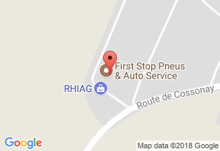 Plan de localisation de First Stop Pneus & Auto Service SA