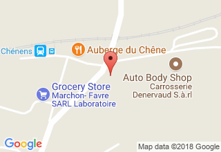 Plan de localisation de Garage du Chêne