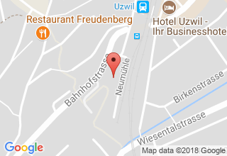 Plan de localisation de Bahnhof Garage Uzwil