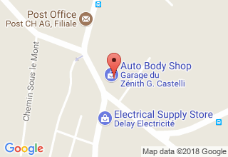 Plan de localisation de Garage du Zenith