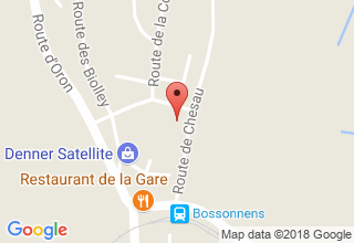Plan de localisation de Chat Botté