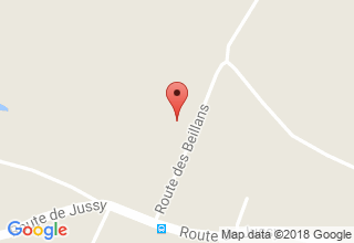 Plan de localisation de La P'tite Cabane