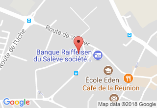 Plan de localisation de les Nains du Salève