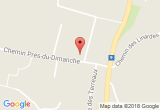Plan de localisation de Les P'tits Pinok