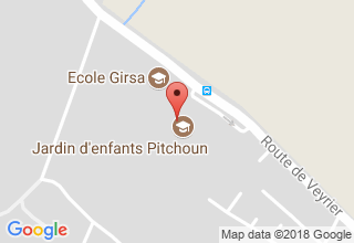 Plan de localisation de Pitchoun