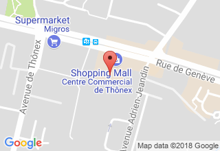 Plan de localisation de Myl'Or Thônex