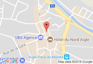 Plan de localisation de Horlogerie-Bijouterie Pierre-Alain Christen Sàrl