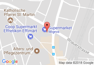 Plan de localisation de Senn Yves