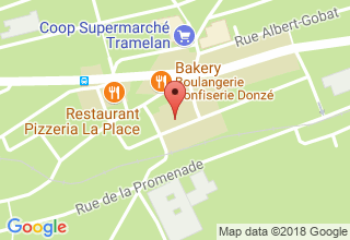 Plan de localisation de Chatelain Prototypes Sàrl